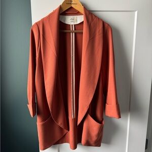 Wilfred Blazer - Women's 10 - rust/orange